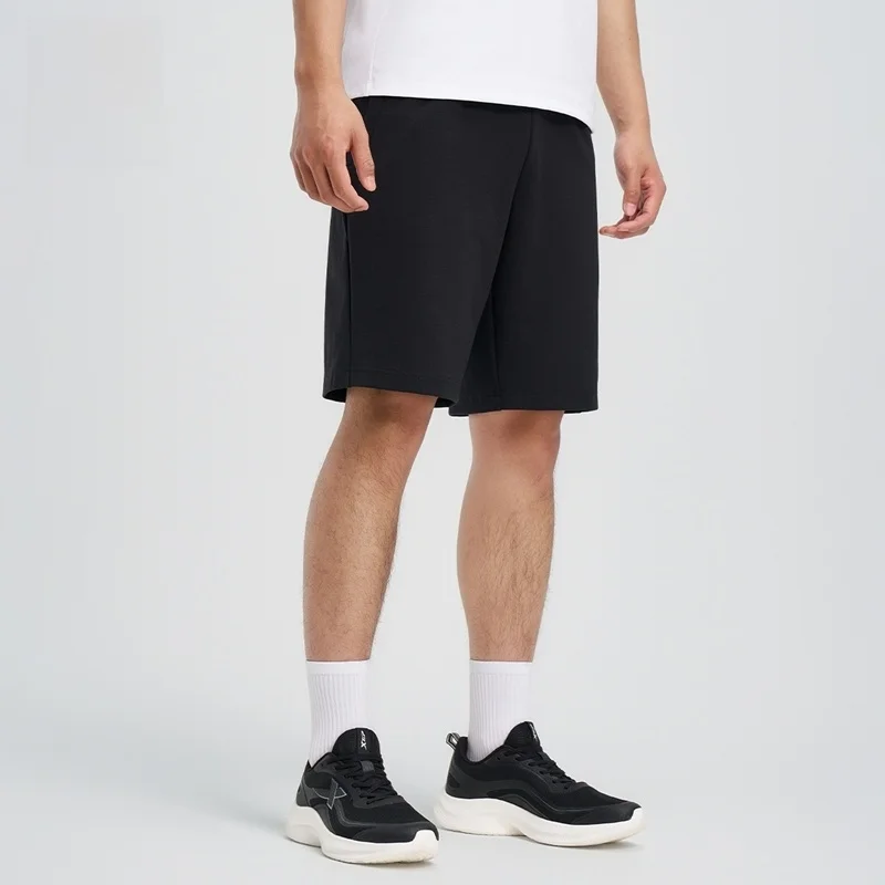 メンズショートパンツ 五分膝上 メンズカジュアルショーツ XTEP 2025夏モデル