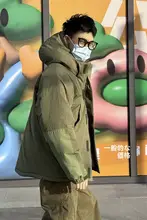 フード付き極上の柔らかさコットンアウター【冬用・メンズ・厚手】