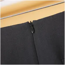 上品なデザイン！不規則なハイウエストスリットマーメイドスカート【秋用】