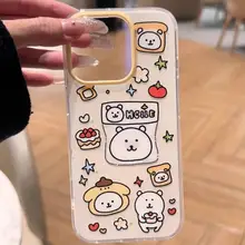 自嘲熊デザインのスマートフォンケース【iPhone用・Android対応】