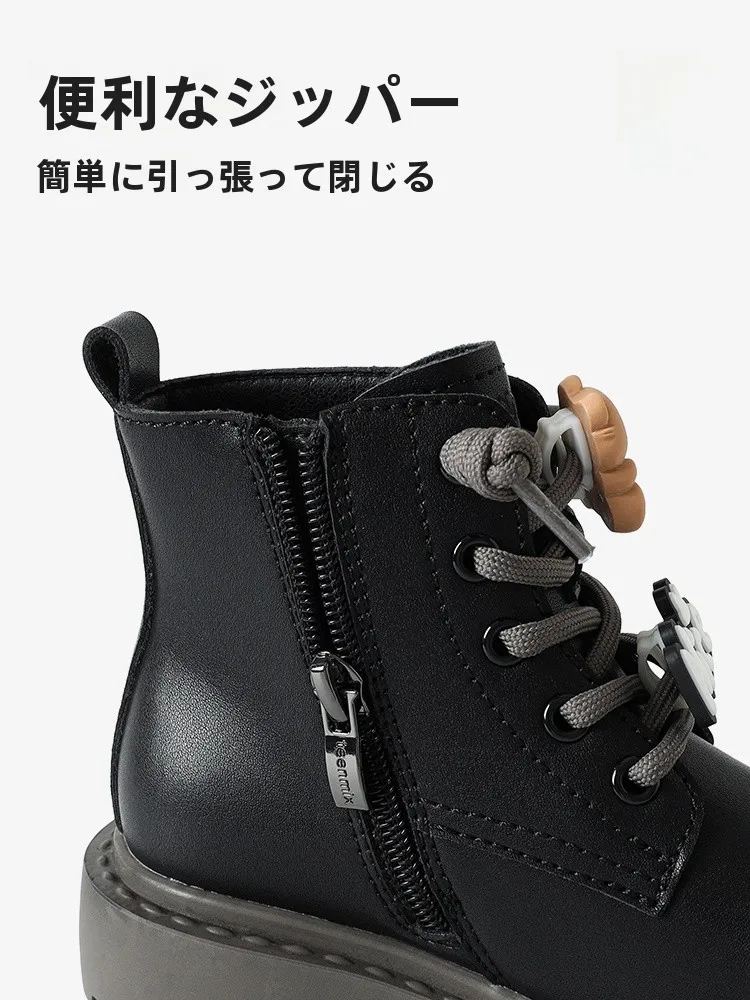 子供用英国風ショートブーツ：春秋から四季通用のトレンドモデルが実際の使い勝手をどう評価するか