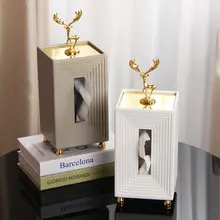 高級感あるモダンデザイン ペーパータオルホルダー【北欧スタイル・卓上・家庭用】