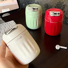 ミニ保温コーヒーカップ【スタイリッシュデザイン・ステンレス製・携帯用】