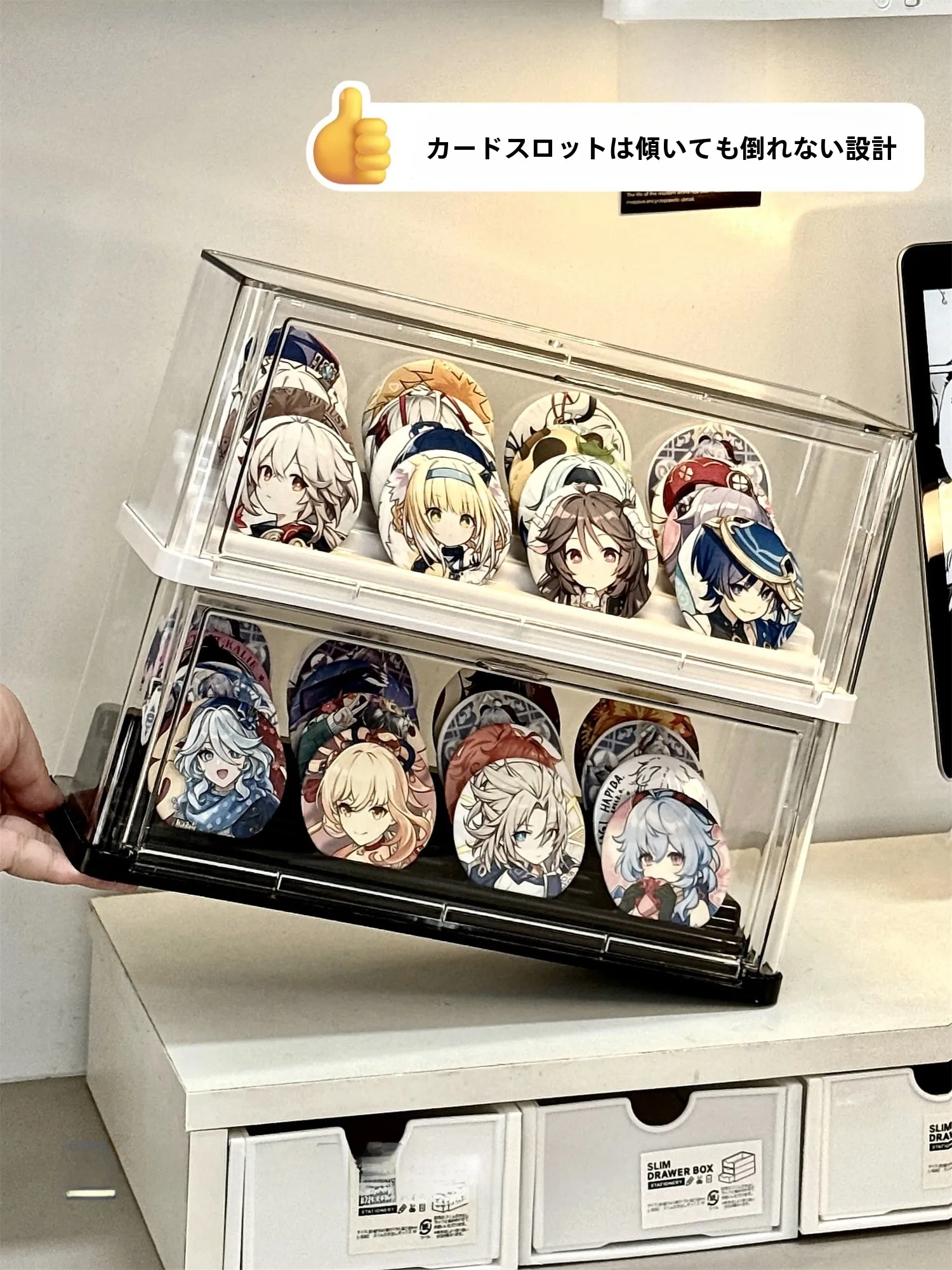 推しグッズを飾るのに迷うあなたへ：透明で安定した展示スタンドの選び方とは？