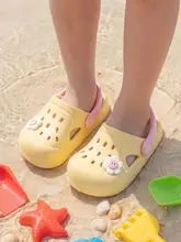 可愛いカートゥーンデザインの子供用サンダル【夏用・男女兼用・通気性】