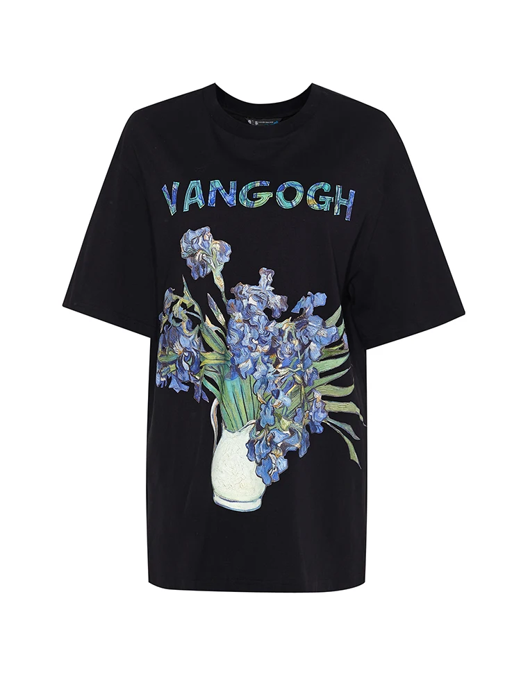 デザイン性高いグレーのTシャツ：通勤風の植物花卉刺繍モデルの実用性と価格帯解説