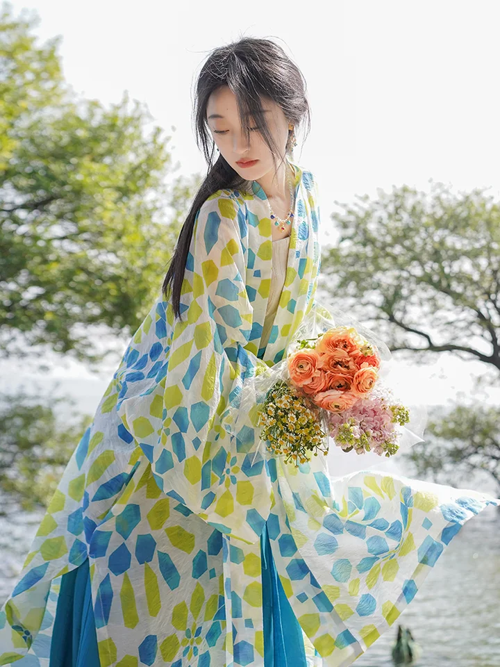 Qingshan Muyu オリジナル漢服 スーツ