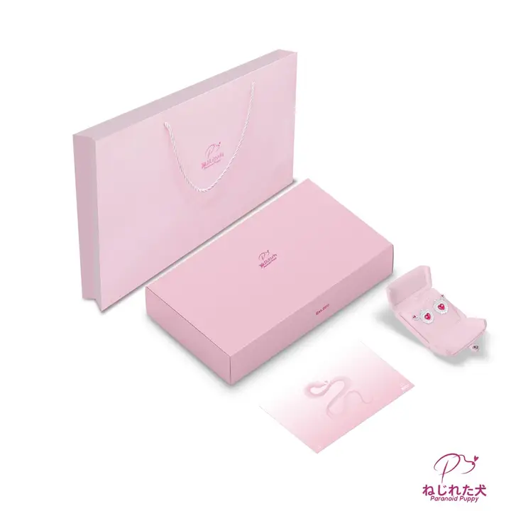 高級ジュエリーギフトボックス【女性向け・バレンタイン・お祝い用】（セットアップ対応）