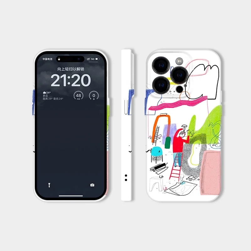 個性的アートデザインスマホケース：縫補生活をテーマにしたオリジナルケースの実用性とデザイン性