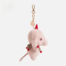 マスコット キーホルダー バッグチャーム ぬいぐるみ 象 ペア ギフト 卒業祝い レディース 「softlife」