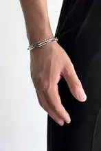 ダブルレイヤー メンズブレスレット【高級感・カジュアル・ユニセックス】