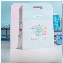大容量縦型風琴バッグ【手提げ式・学用品整理用】