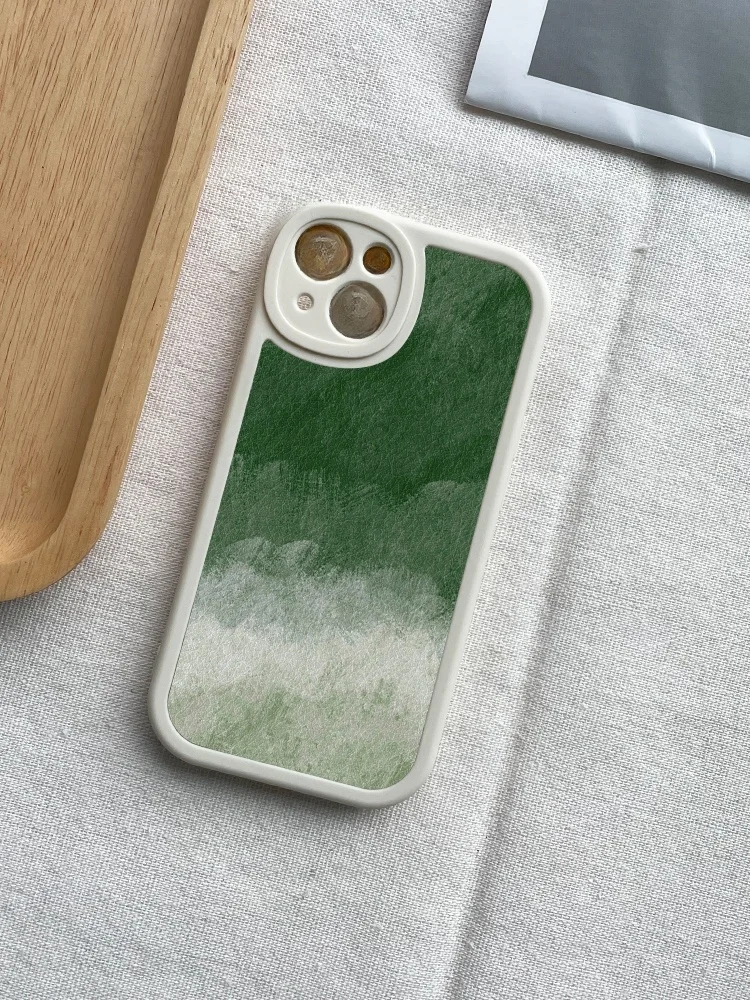 アート風の油絵デザイン iPhone用ケース：復古風のラムスキンが提供する美しさと保護力