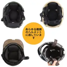 ヘルメット用調整インナー【サイズ安定・取り外し可能・洗濯可能・バイク用】
