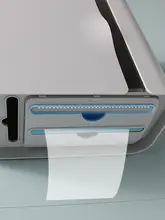 穴あけ不要の防水トイレットペーパー収納ボックス【壁掛けタイプ・衛生的・便利】