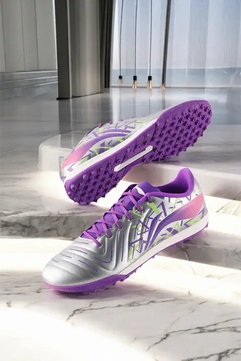 サッカーシューズ 大人用 キッズ ボーイズ ガールズ ショートスタッド 滑りにくい 試合用 練習用「LI-NING」