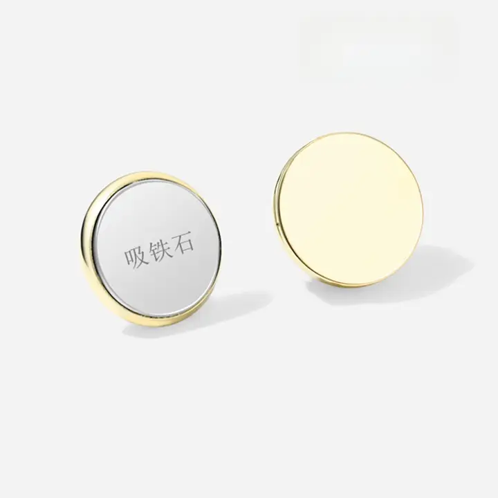 マグネット式防止クリップ【高級感・簡単装着・胸元アクセサリー】