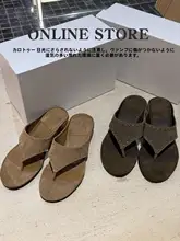 ビンテージ風デザインのスタッズ付きビーチサンダル【夏用・トング・シューズ】