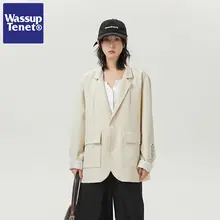 秋季トレンドのカジュアルジャケット【ゆったりしたフィット・男女兼用・ストリートスタイル】