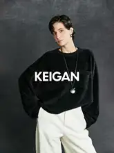 コンセッソのA級白山羊のウールプルオーバー【斜めポケット・ラウンジスタイル・ショート丈】