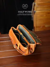 HALF WORK ヴィンテージサドルバッグ【本革・手作り・ショルダーバッグ】