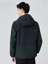厚手フリース付き メンズウィンドブレーカー【防風・防水・秋用】