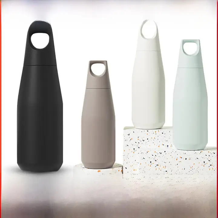 大口径ハンドル付きステンレス製真空コークカップ【アウトドア用・保温・保冷】