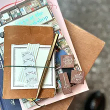 木製インス風スタンプ【マレーシア・グッドタイム】