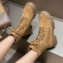 防水防滑アウトドア登山シューズ【秋冬用・軽量・通気性・クッション性】
