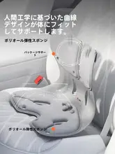 車用運転席 腰サポートクッション【運転者向け・快適・疲  労軽減】