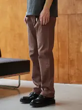 ヴィンテージスタイルのフィットデニムパンツ【ブラック・ストレートレッグ】
