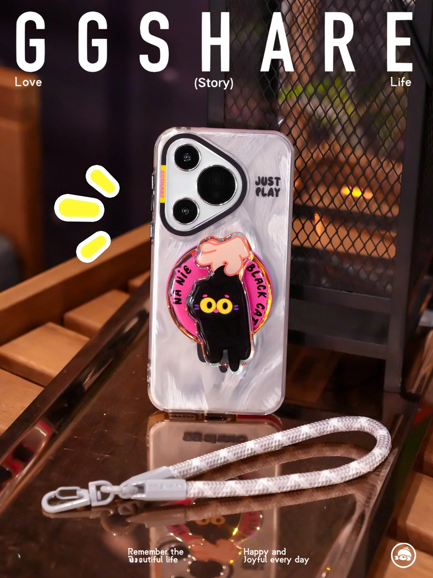 カニデザインのスマートフォンケース：マグネットスタンド付きで高級感と実用性を両立