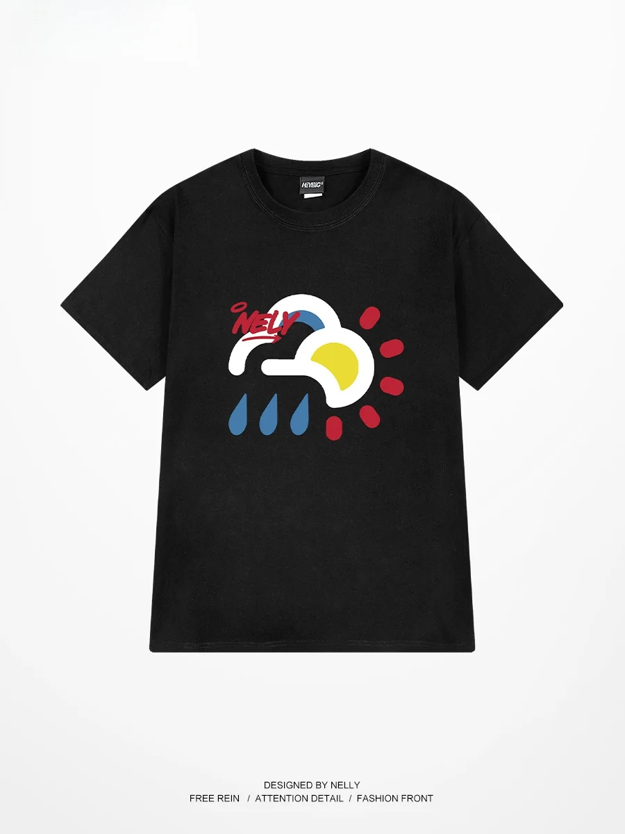 コミックぜにょん：国潮風のデザインと親肤性を備えたTシャツ