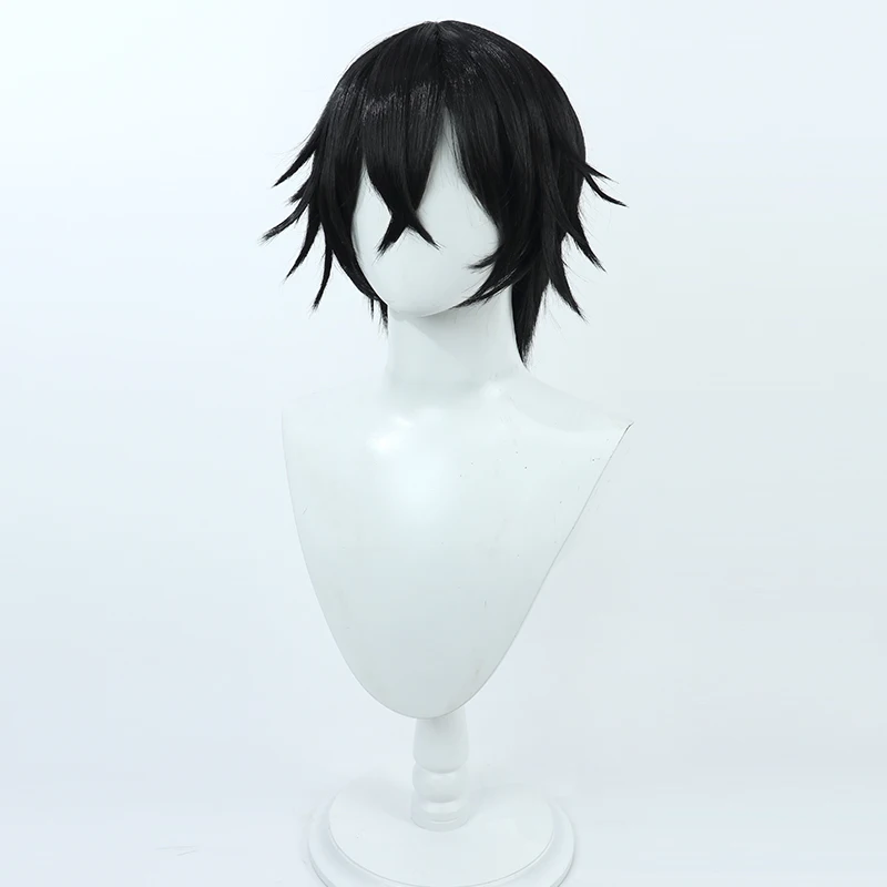 ウルキオラコスプレウィッグ：リアルな黒い翼デザインが特徴のゲームキャラクター用ヘアスタイル