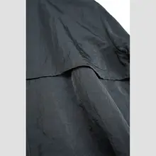 エレガントなデザインの高密度リサイクルナイロンジッパーボンバージャケット
