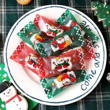 クリスマス お菓子包装袋【クッキー・キャラメル・自封式・お菓子用】