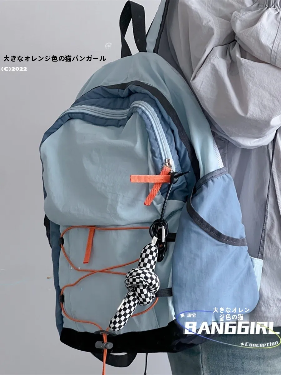 アウトドアバイカラーリュックサック【軽量・トラベル・登山用】
