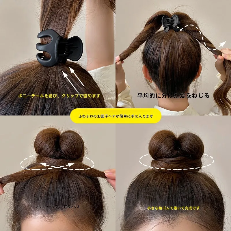 ハーフアップ用南瓜型ヘアクリップ：隠れボリュームアップデザインの実用性と適用シーン