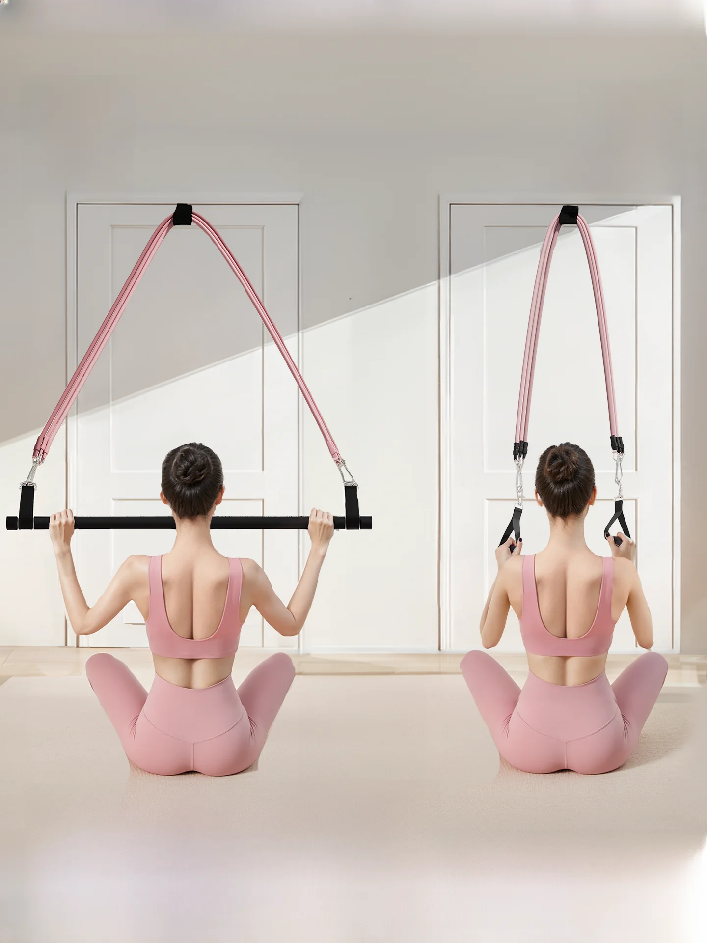 家庭用トレーニングバンド：高位ダウンプルに最適な背中トレーニング器具の実用性と効果解析