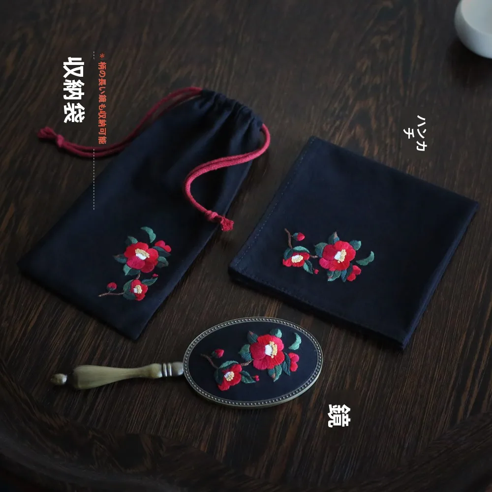 ハンドメイド副業で売れるものって何？山茶花刺繍DIYキットが答えをくれる