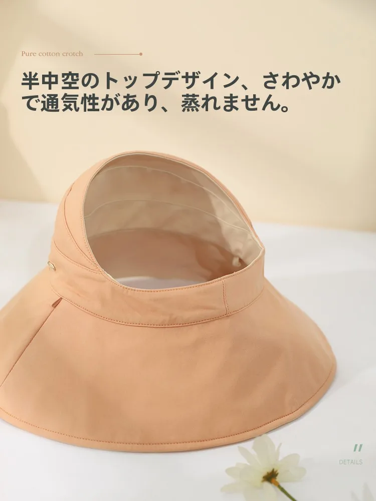 半空頂のUVカット日よけ帽子：大きなつば・顔をカバー・ポニーテール対応の実用性と性能解析