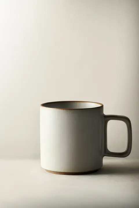 九土 陶製コーヒーカップ【レトロマグカップ・カップル用・家庭用・オフィス用】