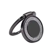 薄型デスクトップスタンド【360度回転・汎用・ラメ入り・リング付き】