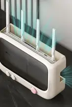 壁掛けルーター収納ボックス【穴あけ不要・テレビ横用】