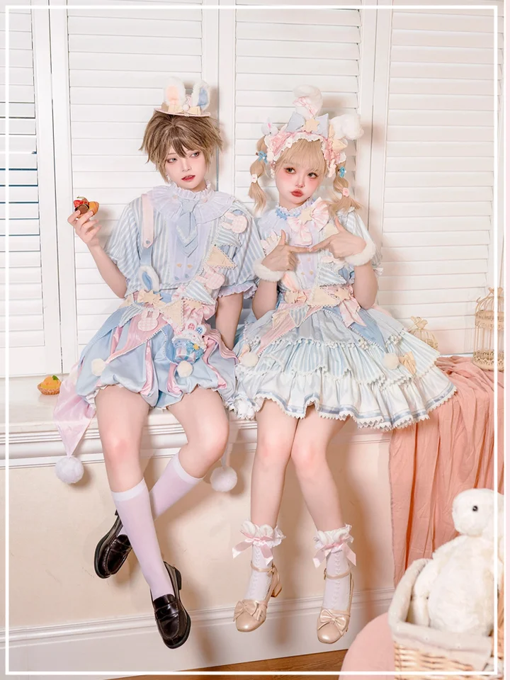 ロリータ ワンピース レディース サー風 王子系 貴族風 オージースタイル