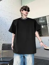 デザイン性の高い小さな襟のパッド付き短袖Tシャツ【男性用・夏用・ラグジュアリー感】