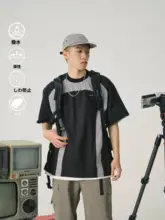 Nothwes アウトドア速乾防水半袖Tシャツ【四方向ストレッチ・ハイキング・キャンプ用】