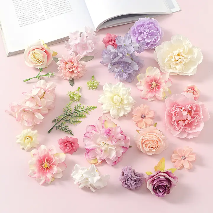 卒業シーズンにぴったりな仮花素材セット【DIY手作り飾り用】（セットアップ対応）