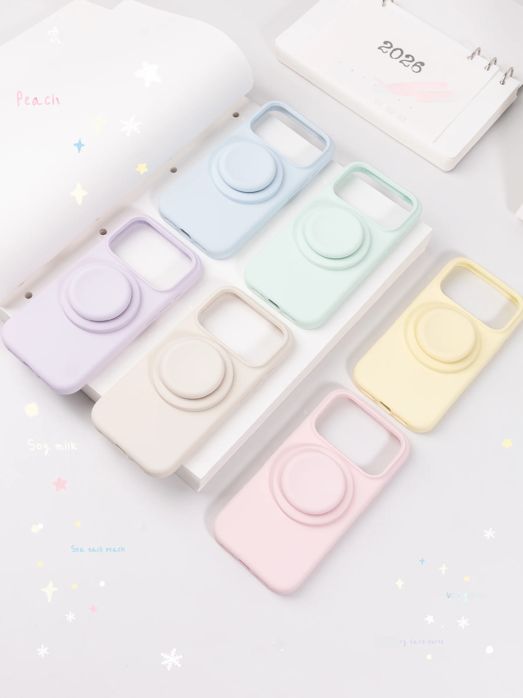 BLUELIFE マカロンカラーMagSafe対応スタンド：磁吸式シリコンホルダーの仕様と実用性