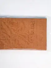 レトロな手帳素材！ヴィンテージ風牛皮紙ポストカード封筒【クラフトデザイン】
